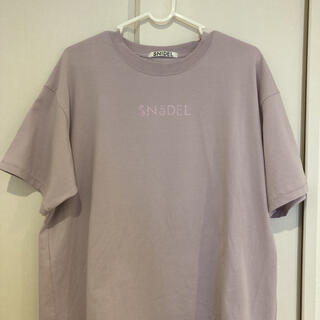 スナイデル(SNIDEL)のSNIDEL カットソー Tシャツ(Tシャツ(半袖/袖なし))