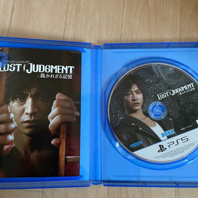 LOST JUDGMENT：裁かれざる記憶 PS5 ロストジャッジメント エンタメ/ホビーのゲームソフト/ゲーム機本体(家庭用ゲームソフト)の商品写真