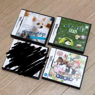 ディズニー(Disney)のDS ソフト お茶犬 パズル 牧場物語 ニンテンドッグス セット(携帯用ゲームソフト)