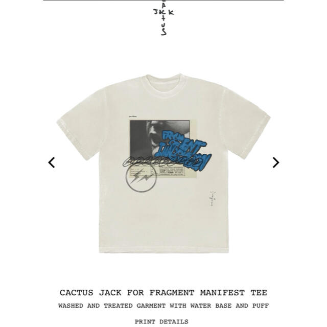 FRAGMENT(フラグメント)のCACTUS JACK FOR FRAGMENT Tシャツ メンズのトップス(Tシャツ/カットソー(半袖/袖なし))の商品写真