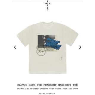 フラグメント(FRAGMENT)のCACTUS JACK FOR FRAGMENT Tシャツ(Tシャツ/カットソー(半袖/袖なし))