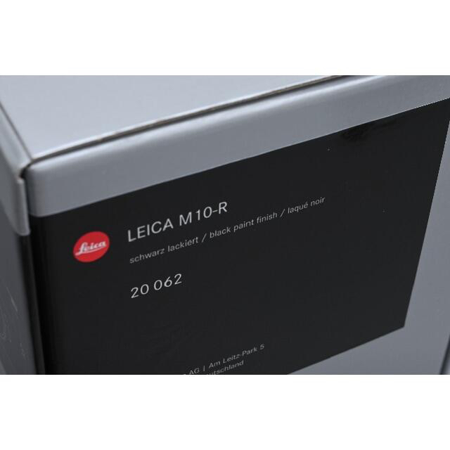 LEICA(ライカ)の新品 Leica M10-R ブラックペイント スマホ/家電/カメラのカメラ(ミラーレス一眼)の商品写真