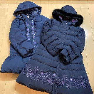 アナスイミニ(ANNA SUI mini)の【ご専用】ANNA SUImini 140【極美品】♡ダウン2点♡(コート)