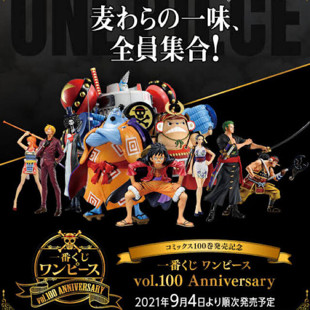 一番くじ ワンピース vol.100 Anniversary 10体セット