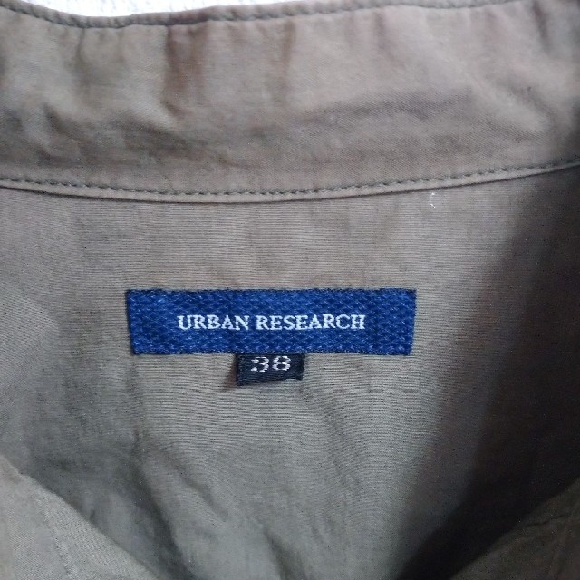 URBAN RESEARCH(アーバンリサーチ)のアーバンリサーチ ノーカラージャケット L オリーブ メンズのジャケット/アウター(ノーカラージャケット)の商品写真