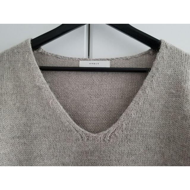 argue DANDECALMA WOOL V-NECK KNIT