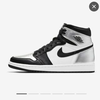 ナイキ(NIKE)のairjordan1 silver toe 24.0㎝(スニーカー)