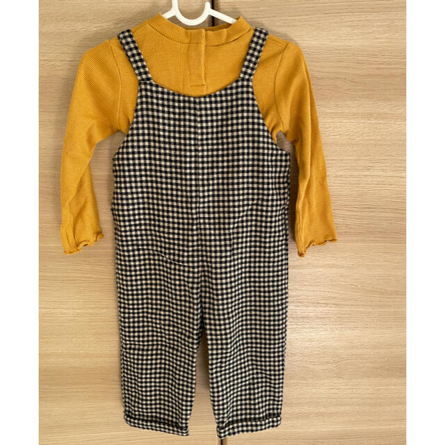 ZARA KIDS(ザラキッズ)のサロペット キッズ/ベビー/マタニティのベビー服(~85cm)(カバーオール)の商品写真