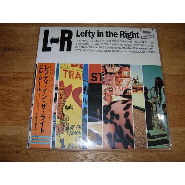 L⇔R Lefty In The Right Analog　レコード エンタメ/ホビーのCD(ポップス/ロック(洋楽))の商品写真