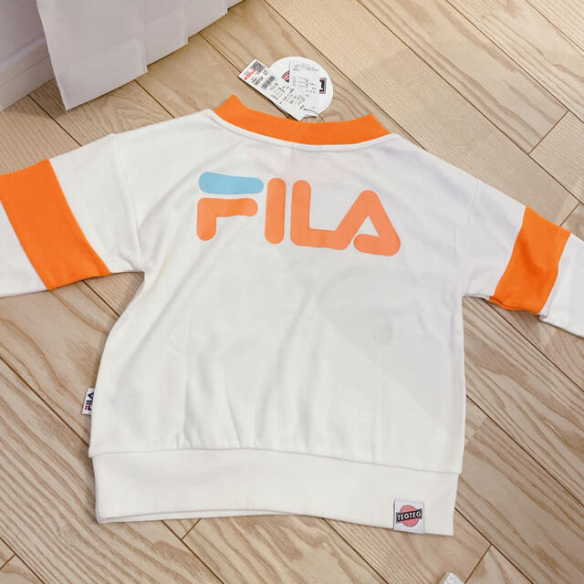 FILA(フィラ)のFILA 110 スポーティスウェット キッズ/ベビー/マタニティのキッズ服女の子用(90cm~)(Tシャツ/カットソー)の商品写真
