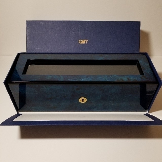 GMT 時計 木箱ケース  5本用