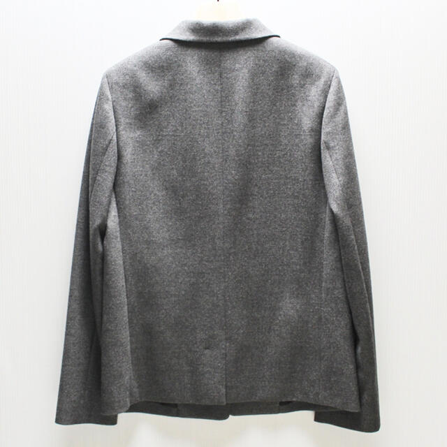 Jil Sander(ジルサンダー)の《ジル サンダー》新品 イタリア製 起毛 裏地シルク 上質ウールジャケット 34 レディースのジャケット/アウター(テーラードジャケット)の商品写真