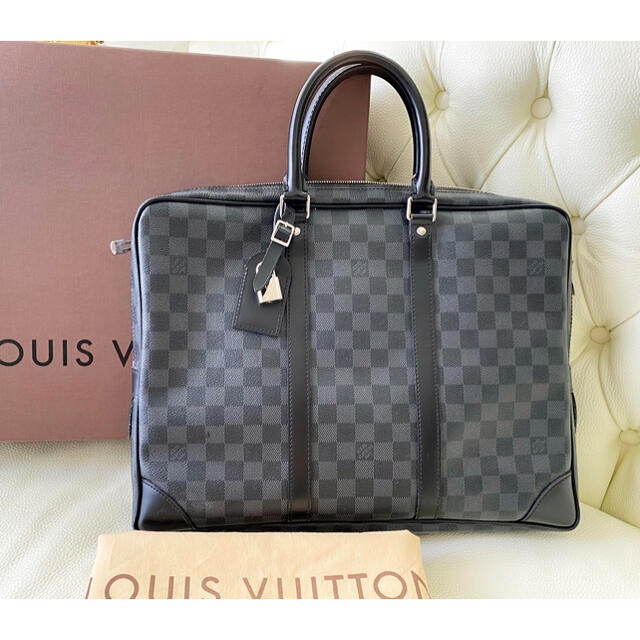 完成品 - VUITTON LOUIS ルイヴィトン メンズ ビジネスバッグ - kajal.pl