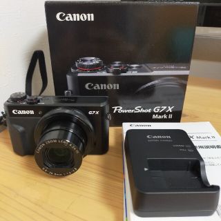 キヤノン(Canon)の美品！Canon Power Shot G7X Mark2 　markⅱ(コンパクトデジタルカメラ)
