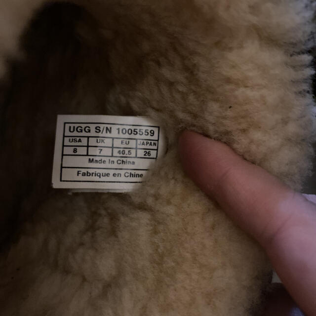 UGG - 【美品】アグ メンズ UGG ムートンブーツ クラシック ミニ