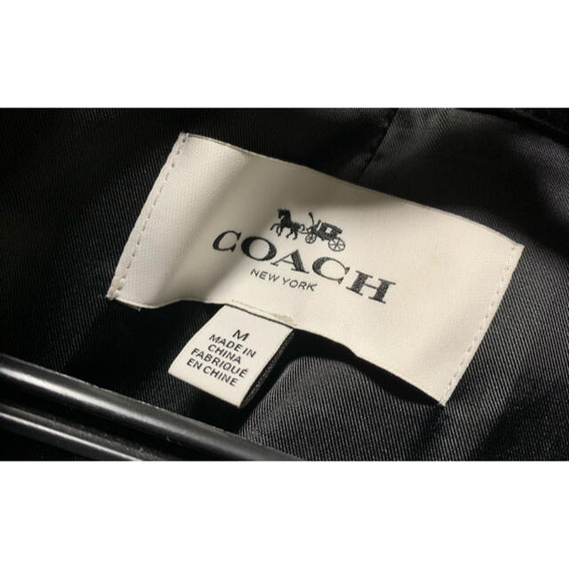 COACH(コーチ)のCOACH ライダースジャケット シングル メンズのジャケット/アウター(ライダースジャケット)の商品写真