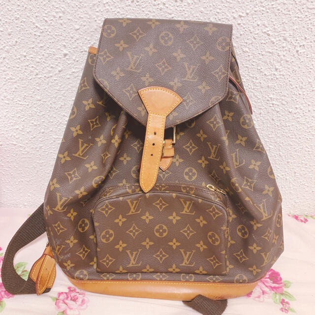 新品 LOUIS 即配送 ☆ リュック モンスリ ルイヴィトン - VUITTON ...