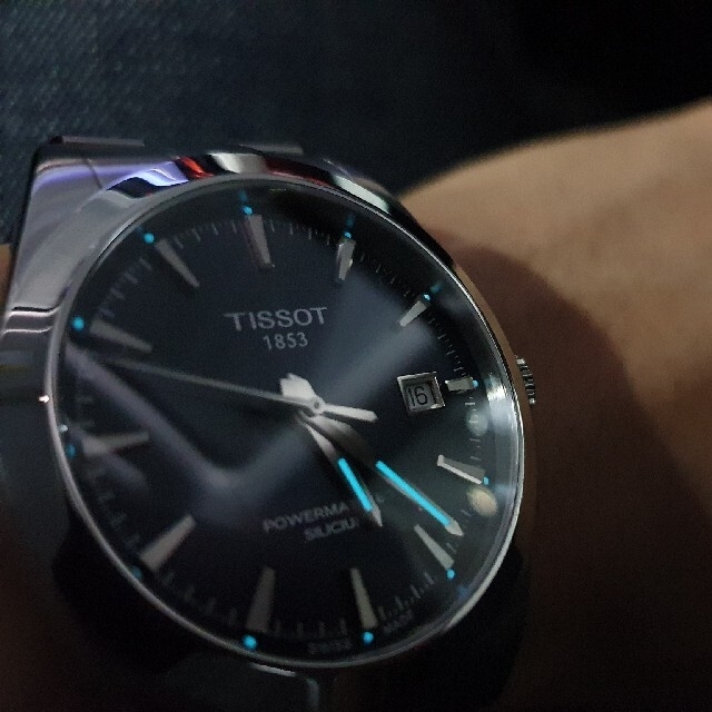 TISSOT(ティソ)のティソ　ジェントルマン　オートマチック　シリシウム メンズの時計(腕時計(アナログ))の商品写真