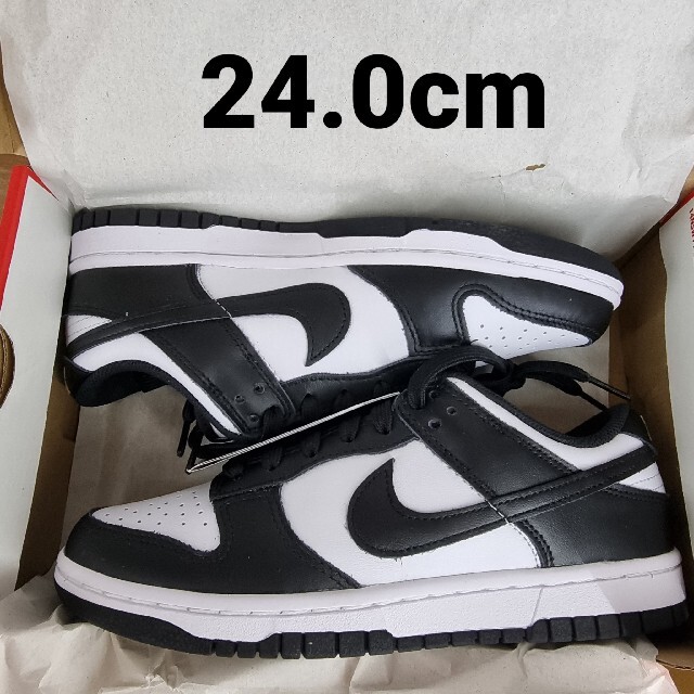 NIKE WMNS DUNK LOW - BLACK / 24.0cm