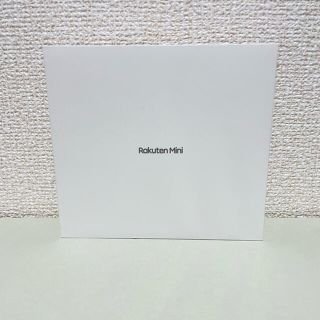 ラクテン(Rakuten)のRakuten mini ブラック　新品未使用(スマートフォン本体)