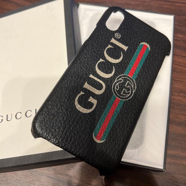 Gucci(グッチ)のGUCCI iPhone XS ケース スマホ/家電/カメラのスマホアクセサリー(iPhoneケース)の商品写真