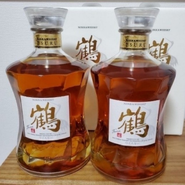 NIKKA ニッカ 鶴 ニッカウイスキー 余市蒸留所限定 シングルモルト 宮城峡