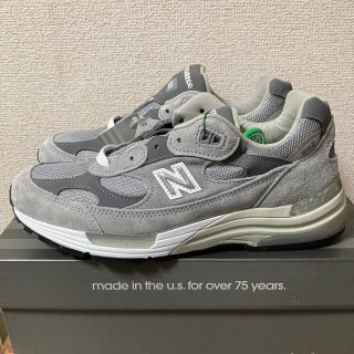 ニューバランス(New Balance)のNEW BALANCE M992GR GREY 25.5(スニーカー)