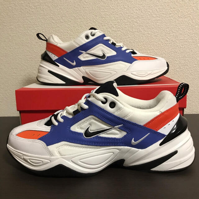 スニーカーNIKE M2K TEKNO Orange Blue White