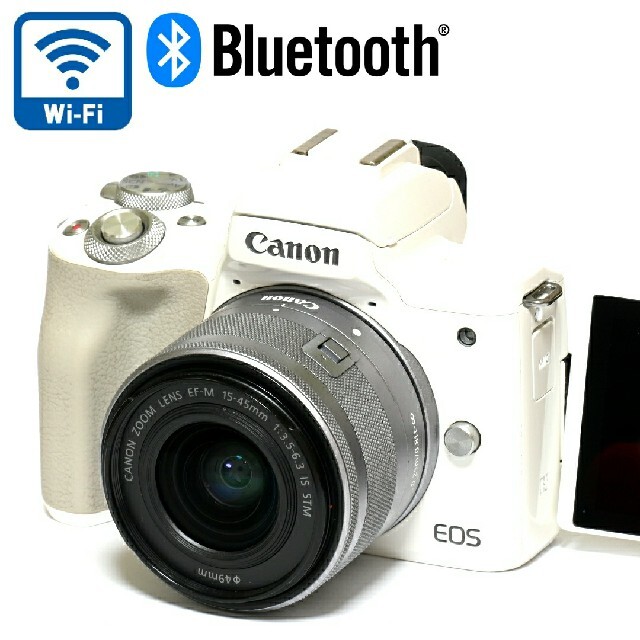 最安値に挑戦！ 【Canon】Wi-Fi＆Bluetooth搭載☆EOS Kiss M -ミラー