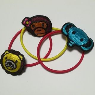 アベイシングエイプ(A BATHING APE)のBAPE KIDS ゴム止めタイプのヘアアクセサリー(その他)