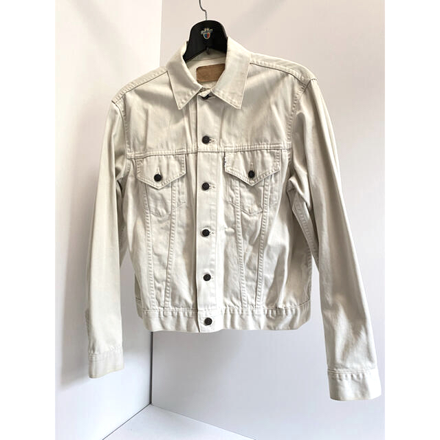 90's】Levi's white denim jacket - Gジャン/デニムジャケット