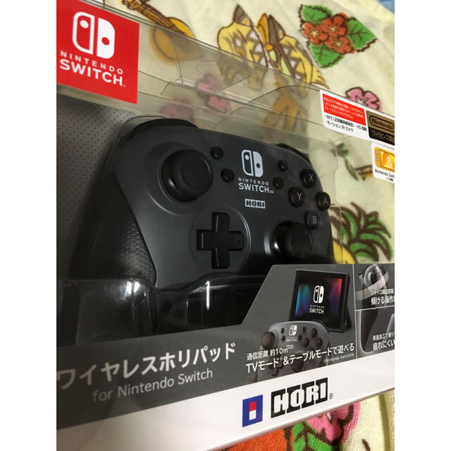 Nintendo Switch(ニンテンドースイッチ)のワイヤレスホリパッド 新品 エンタメ/ホビーの雑誌(ゲーム)の商品写真