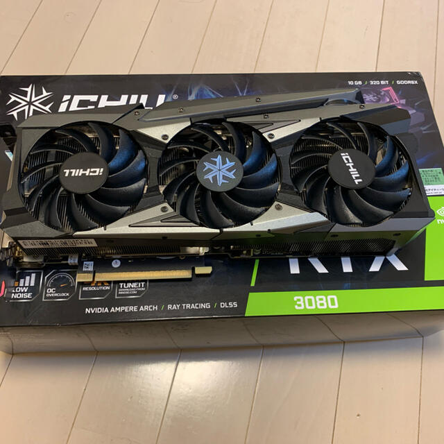 【非LHR】INNO3D GEFORCE RTX 3080 ICHILL X4PCパーツ