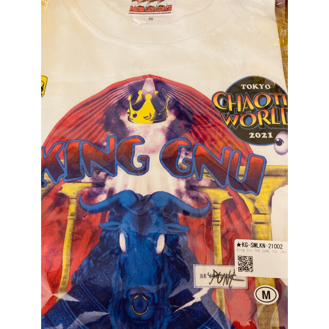 King Gnu  ライブTシャツ　白　M