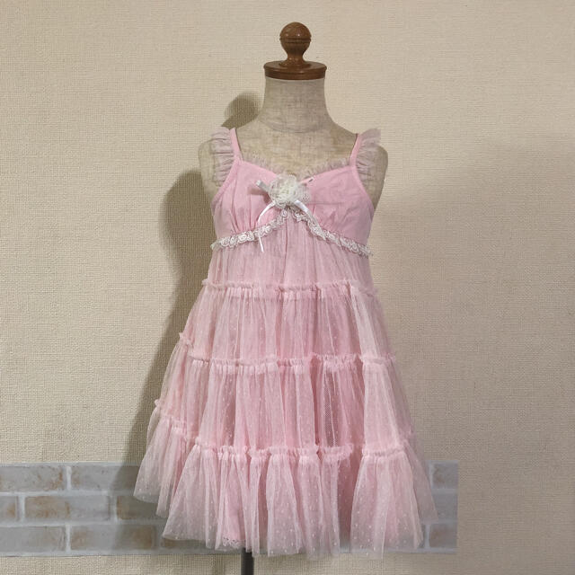 シーリングライト お値下げ中❗️【美品】メゾピアノ 130 ワンピース
