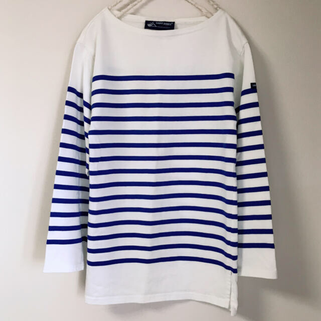 SAINT JAMES(セントジェームス)のSAINT JAMES NAVAL ボーダー　Tシャツ　レディース レディースのトップス(カットソー(長袖/七分))の商品写真