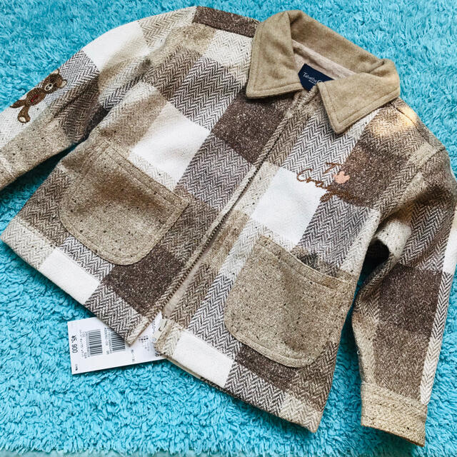 RIO(リオ)の子供用ツイードジャケット２点セット キッズ/ベビー/マタニティのキッズ服女の子用(90cm~)(ジャケット/上着)の商品写真