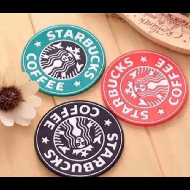 Starbucks Coffee(スターバックスコーヒー)のスターバックス　コースター　3枚セット インテリア/住まい/日用品のキッチン/食器(テーブル用品)の商品写真