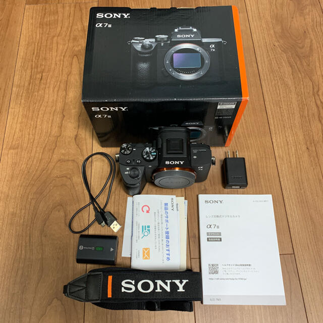 SONY α7S Ⅲ ソニー a7s3 α7sⅲ 本体・箱・付属品完備