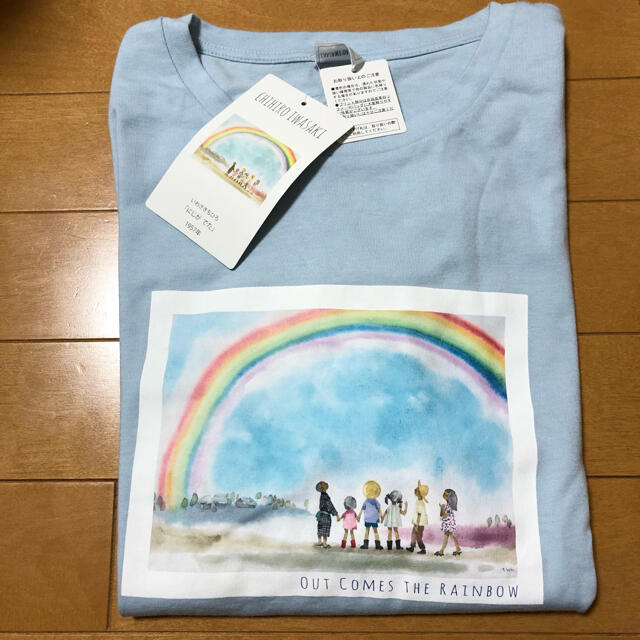 【新品タグ付】いわさきちひろTシャツ　LL レディースのトップス(Tシャツ(半袖/袖なし))の商品写真