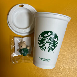 スターバックスコーヒー(Starbucks Coffee)のStarbucks リユーザブルカップ＆ベアリスタキャップ(タンブラー)