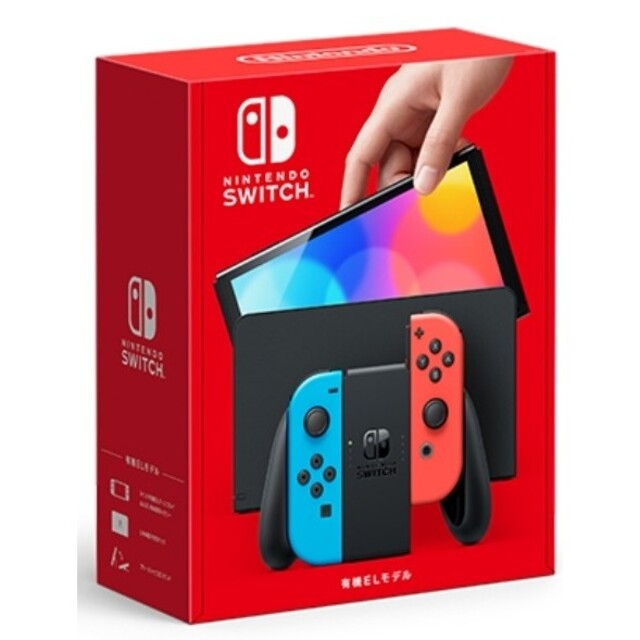 家庭用ゲーム機本体Nintendo Switch（有機ELモデル） ネオンブルー・ネオンレッド