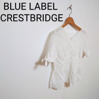 ブラックレーベルクレストブリッジ(BLACK LABEL CRESTBRIDGE)の◇BLUE LABEL CRESTBRIDGE フローラルレースブラウス(シャツ/ブラウス(半袖/袖なし))