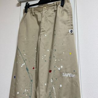 SAPEur ペイントパンツ-