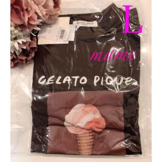 ジェラートピケ(gelato pique)の定価以下⭐️新品【HOMME】アイスクリームワンポイントプルオーバー♡Ｌサイズ(その他)