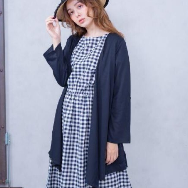 ［新品］カーディガン UVトッパー ロールアップ 3Lサイズ レディース 秋服 レディースのトップス(カーディガン)の商品写真