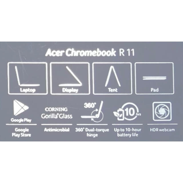 Acer(エイサー)のAcer Chromebook C738T-C8Q2 スマホ/家電/カメラのPC/タブレット(ノートPC)の商品写真