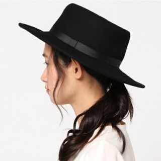 アズールバイマウジー(AZUL by moussy)のポークパイつば広フェルトHAT(ハット)