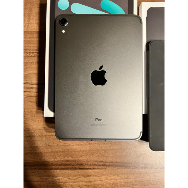 iPad(アイパッド)のipad mini6 64GB celler、Apple pencil、カバー付 スマホ/家電/カメラのPC/タブレット(タブレット)の商品写真