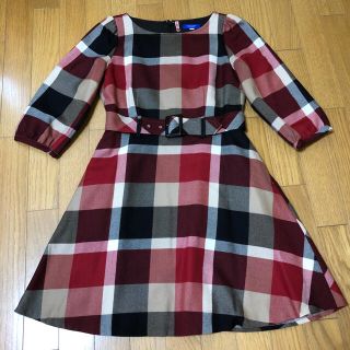 バーバリーブルーレーベル(BURBERRY BLUE LABEL)の美品ブルーレーベルワンピース💕タイムセール(ひざ丈ワンピース)